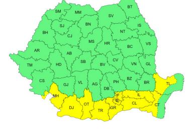 Temperaturi record de până la 34 de grade în Oltenia: ce ne așteaptă