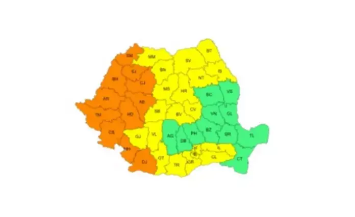 Avertizare meteorologică: caniculă extremă în mai multe regiuni ale țării