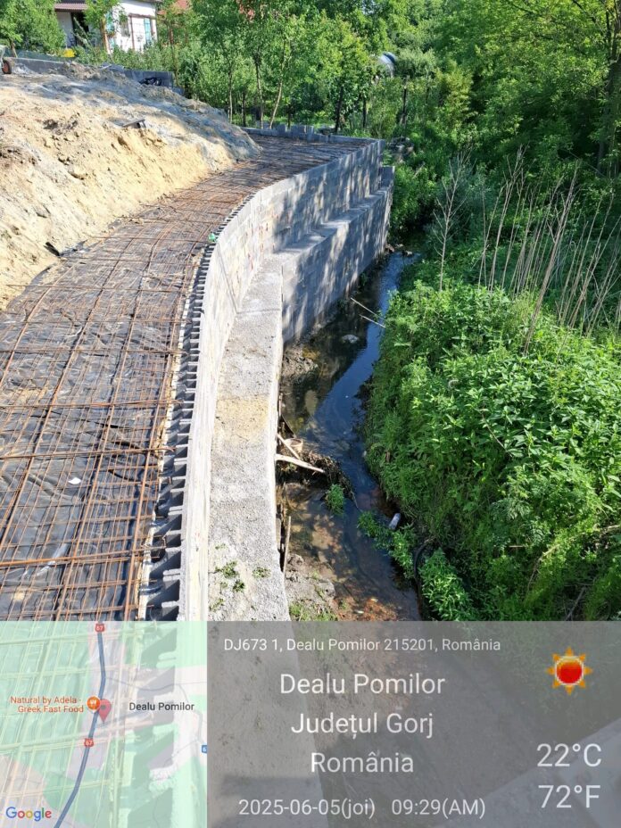Amendă semnificativă pentru un gard construit ilegal împotriva inundațiilor