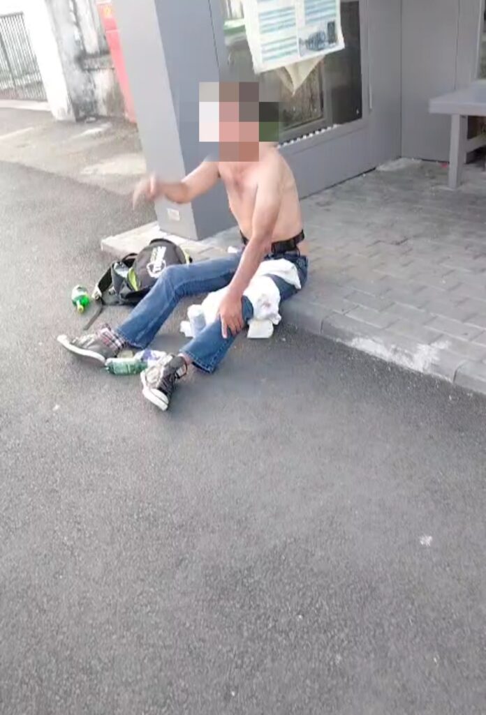 Intervenție a poliției locale pentru un bărbat aflat în stare de ebrietate în Târgu Jiu