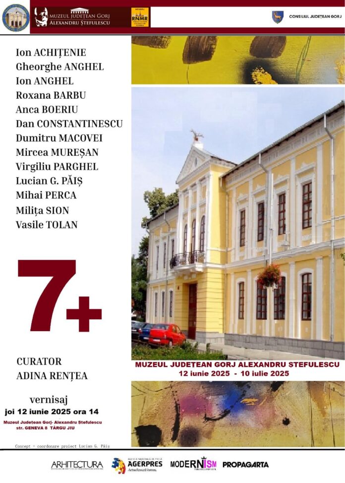 Descoperă arta contemporană la Muzeul Județean Gorj: expoziția '7+'