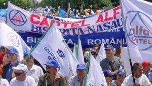 Protestele sindicaliștilor de la Cartel Alfa: un apel la schimbare