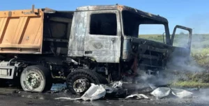 Motociclistă decedată în urma coliziunii cu un camion