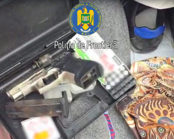 Descoperire surprinzătoare în Giurgiu: pistol și muniție confiscate de poliție