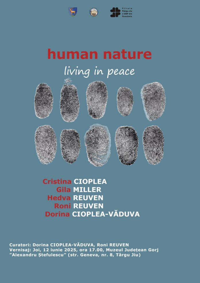 Unirea culturilor: expoziția "Human Nature. Living in Peace" la Târgu Jiu
