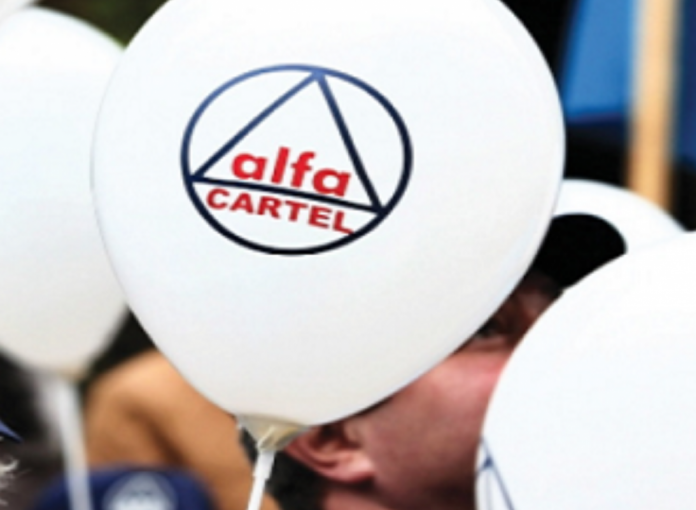 Sindicaliștii Cartel Alfa protestează la Cotroceni pentru reforme fiscale