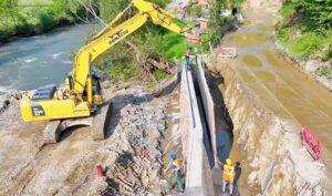 Proiectul de reabilitare a drumului Valea Râului avansează în Vișeu de Sus