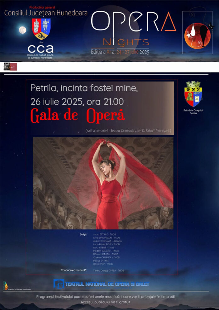 Concert de operă inedit într-o mină din Valea Jiului