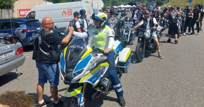 Motocicliștii din Slatina au primit sprijinul poliției la South Side Biker Fest
