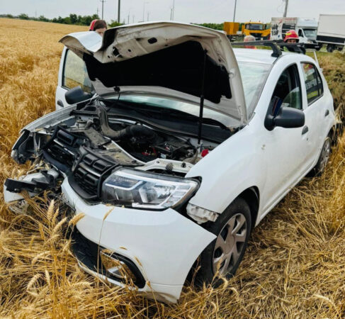 Accident rutier în Bâcu: intervenția promptă a pompierilor