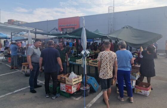 Târg de produse locale în Giurgiu: susținerea agricultorilor autohtoni