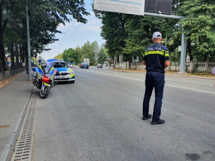 Acțiuni masive ale poliției în Gorj pentru siguranța rutieră