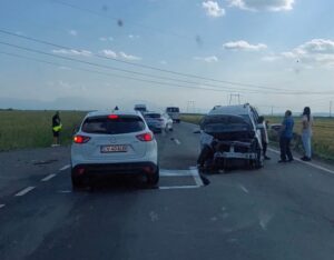 Accident grav pe DN 11, la Reci: două persoane rănite