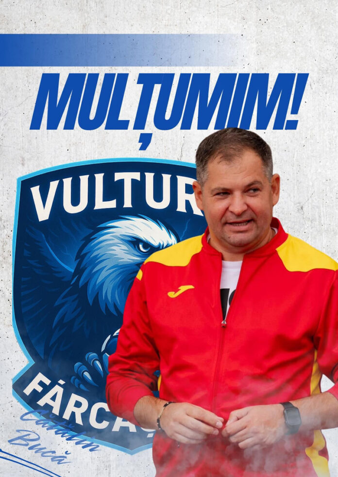 Vulturii Fărcășești își caută noul antrenor și aduc un jucător talentat
