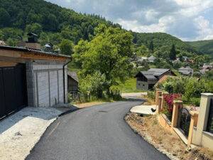 Modernizarea străzilor din Rona de Sus a fost finalizată cu succes
