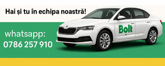 BOLT Giurgiu recrutează colaboratori pentru Lex Driver: profită de oportunitățile noastre