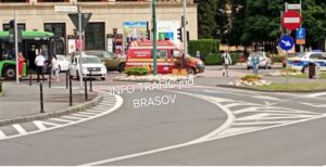 Intervenție SMURD în Brașov, provocată de aglomerația de la Teatrul Dramatic
