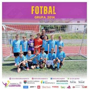 Echipa de fotbal 2014 a Fabricii de Campioni, aproape de victorie la turneul de la Satu Mare
