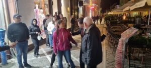 Nicușor Dan, activitățile din preziua alegerilor la Brașov