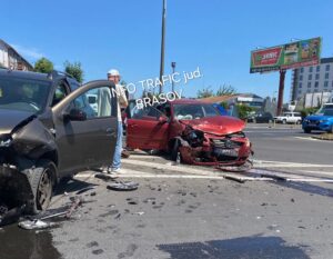 Accident rutier în Brașov: detalii despre incidentul de lângă Stadionul Municipal