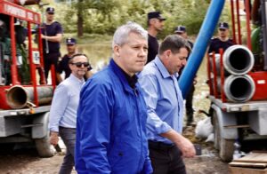 Cătălin Predoiu vizitează zonele afectate de inundații din Covasna