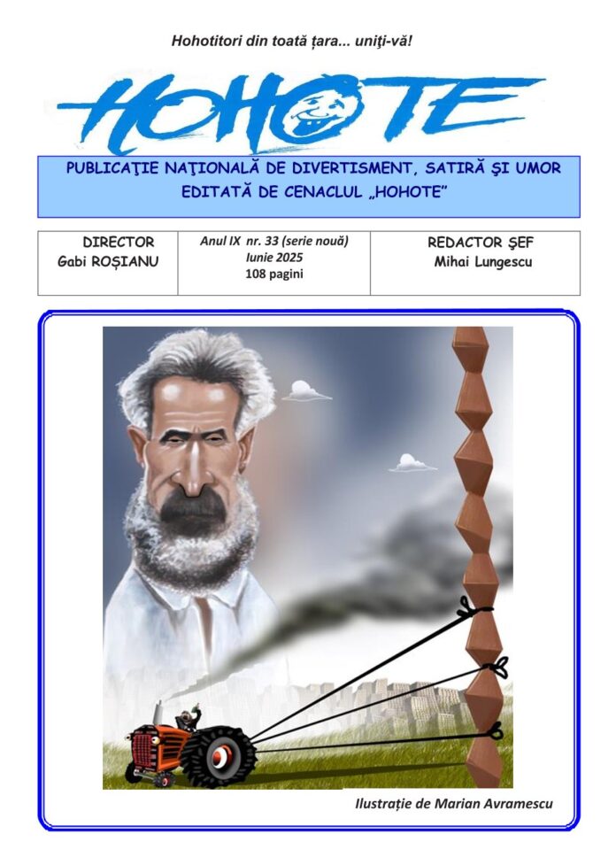 Revista Hohote sărbătorește 30 de ani de umor și creativitate