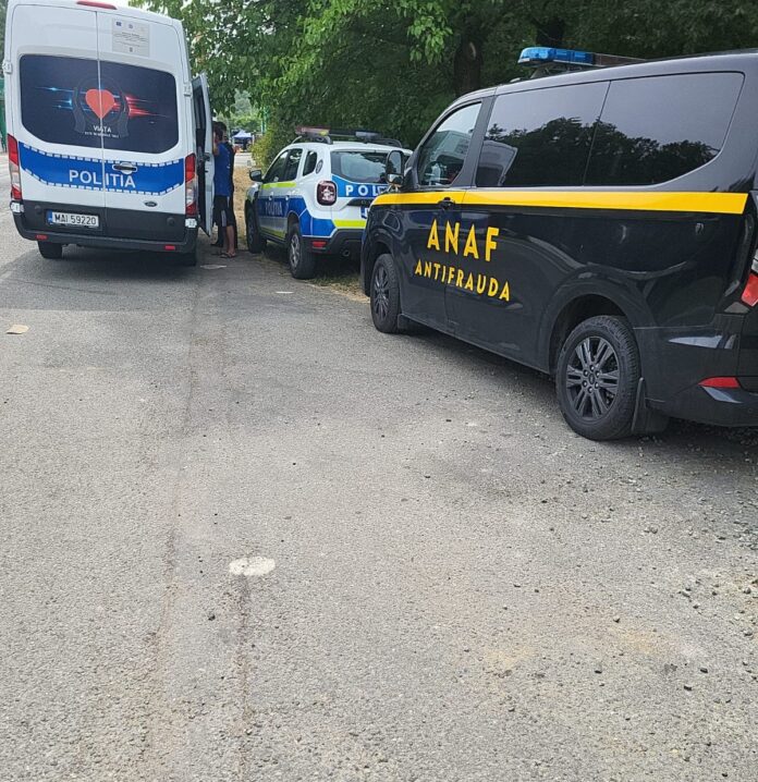 Acțiune majoră a poliției și ANAF: zeci de vehicule scoase din circulație