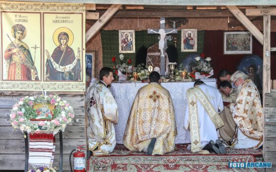 Sărbătoare deosebită la Schitul Acoperământul Maicii Domnului în cinstea Sfântului Ilie