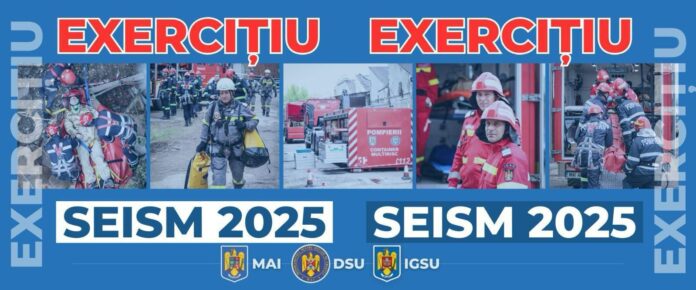 Exercițiu național de urgență: pompierii din Gorj se mobilizează către București