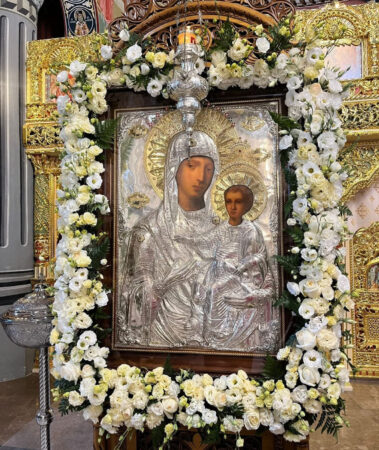 O copie a icoanei Maicii Domnului Prodromița va fi adusă la Biserica din Cetatea cu ocazia Sfinților Apostoli