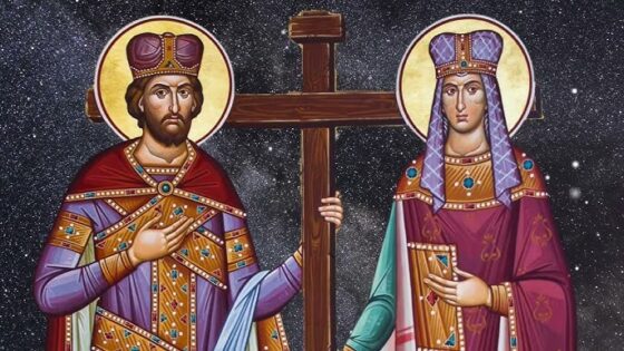 Zi de sărbătoare: 21 mai – Onomastica celor care poartă numele Constantin și Elena
