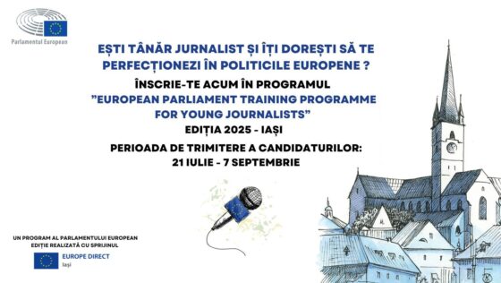 Oportunitate de training pentru tinerii jurnaliști din România: înscriere până pe 7 septembrie 2025