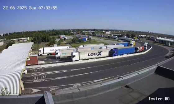 Trafic normal pe Podul Prieteniei între Giurgiu și Ruse în dimineața zilei de 22 iunie 2025
