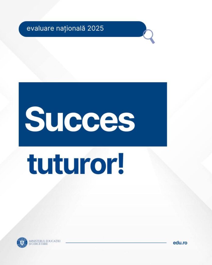 Elevii de clasa a VIII-a își testează cunoștințele la Evaluarea Națională