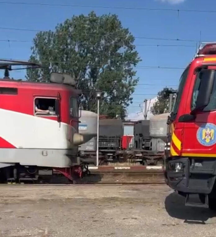 Accident grav în gara din Turceni: tânără studentă rănită de tren