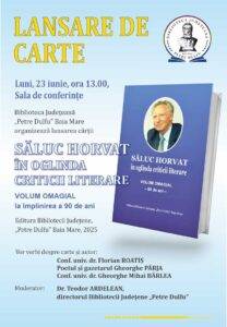 O sărbătoare literară: Săluc Horvat, sărbătorit cu ocazia împlinirii a 90 de ani