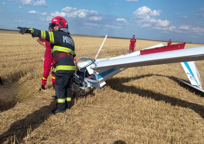 Tragedie în Olt: Tânăr pilot decedat în accident de planor
