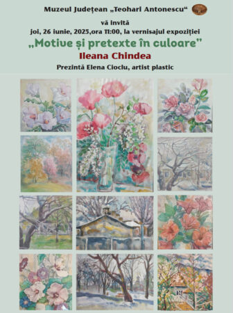 Descoperă universul culorilor la expoziția Ileana Chindea