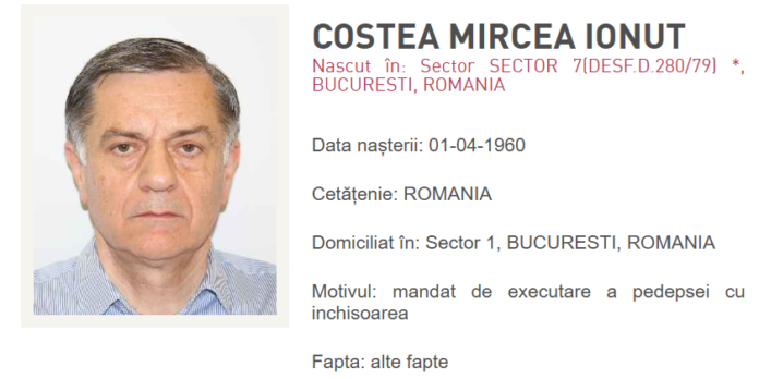Cumnatul lui Mircea Geoană, Ionuț Costea, adus în România după o condamnare de 6 ani