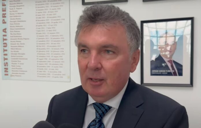 Intervenție extinsă la Prefectura Gorj din cauza vremii extreme