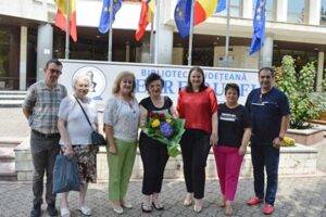 Vizită deosebită la Biblioteca Județeană din Baia Mare