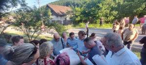 Măsuri de intervenție în Coștiui după surparea minei de sare