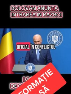 Fii atent! Informații false despre intrarea României în război circulă online