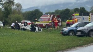 Accident grav în județul Brașov: cinci victime în coliziune rutieră