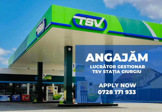 Oportunitate de angajare la stația TSV din Giurgiu