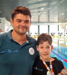 Performanțe remarcabile pentru Mihnea Dorolțan la Campionatul Național de înot