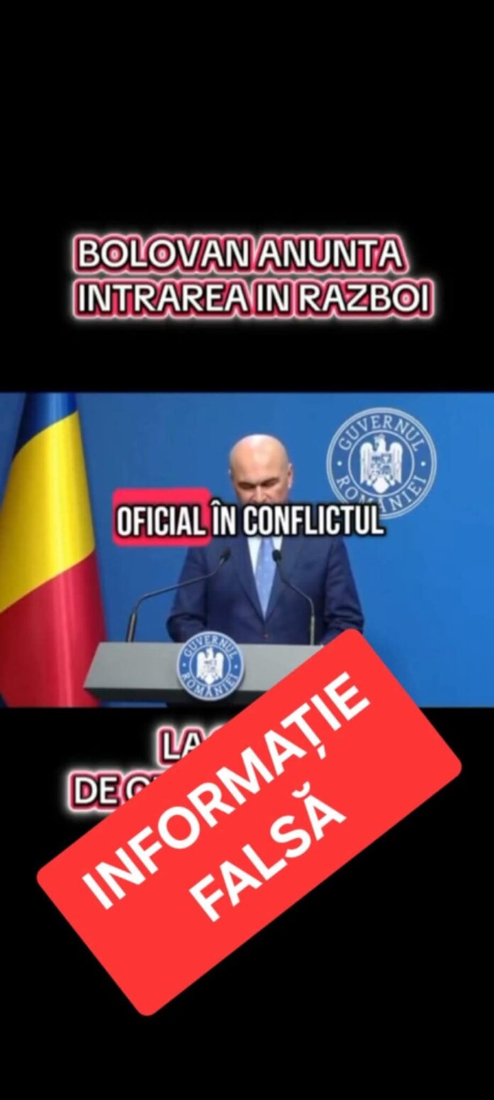 România avertizează: video-uri false despre război circulă pe internet