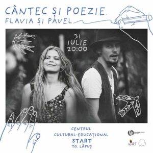O seară memorabilă de muzică și poezie cu Flavia Hojda și Pavel Ulici