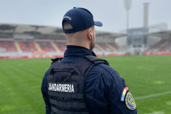 Jandarmeria pregătește măsuri de siguranță pentru meciul ACS AXI Adunații Copăceni – SCM Dunărea 2020