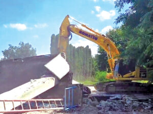 Demolarea fostului ștrand din Baia Mare marchează începutul unui nou aquapark